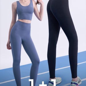 익스트림프로 트레이닝 레깅스 1+1 하타요가복 애슬레저룩