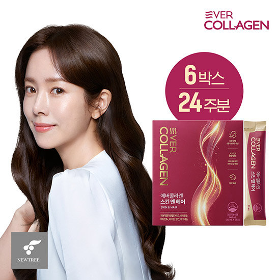 에버콜라겐 스킨앤헤어 6박스 헤어콜라겐 모발콜라겐 TV상품