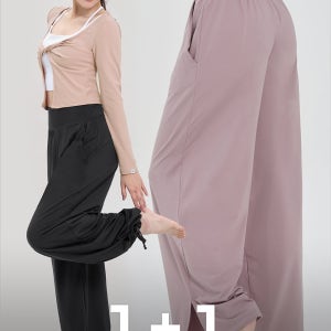 소프텍스 투웨이 플라잉요가복 하렘 편안한 팬츠 1+1 알라딘바지
