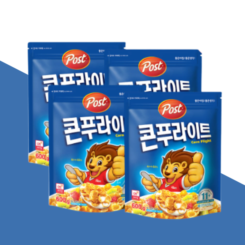 포스트 콘푸라이트 시리얼 아침대용 콘플레이크 총