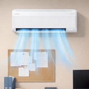 [온누리상품] 삼성전자 대구 경북 삼성 1등급 무풍 벽걸이 에어컨 AR60F11D11WS 11평 기본설치비포함