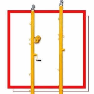 (현대Hmall) 2개 지주대 네트 배구 네트지지대 금구식 스카로