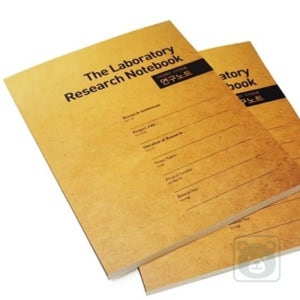 꼭필스 연구노트 100P 36개입 격자단면  랩노트 전문가연구노트 연구기록노트