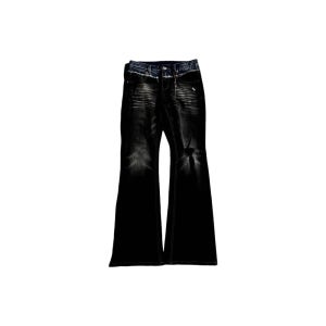 [LIFE IS HELL : 라이프 이즈 헬] “REVIVAL” BLACK BOOTCUT DENIM