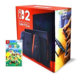 닌텐도 스위치 2 본체 + 모여봐요 동물의 숲 게임칩 국내정품 Ss
