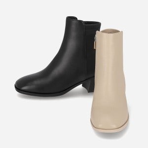 엘칸토 여성 양가죽 스판 앵클 부츠 5cm LCWA63U54C