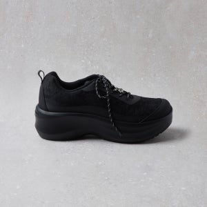 [슈콤마보니][SUECOMMA BONNIE]Fev_Foil platform sneakers (black)(DD4DS26002BLK)