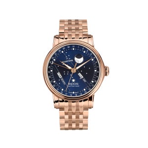 아티스트리 빅문 노스 스타 골드 블루 다이얼 스틸 41mm