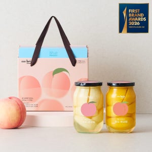 저당/저칼로리 생 복숭아 병조림 선물세트(백도&황도)