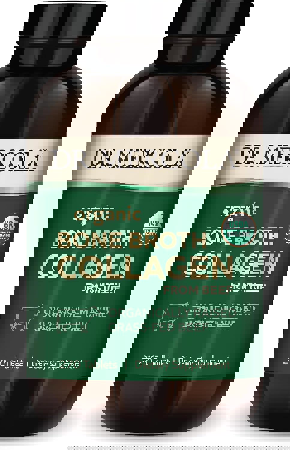 닥터 머콜라 유기농 본 브로스 콜라겐 관절 서포트 정제 (2통)  1개  1회분