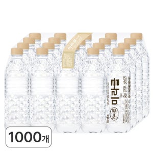 미라클 샘물 무라벨  1000개  500ml