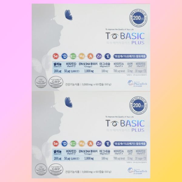 2박스 <b>라이트팜텍</b> 티베이직 플러스 603717