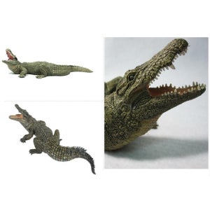 아프리카 나일 악어 모형 파충류 피규어 수집품