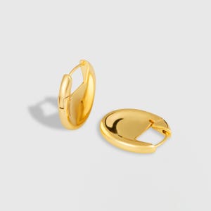 [컨템포러리젠더] [컨젠] Solid Hoop Earrings 솔리드 후프 이어링