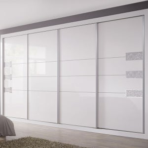 서광퍼니처 로젤리 9자 슬라이드 장롱 ndr2