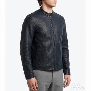 띠어리 WYN모어 Crack 레더 제이크t N0670401 XHX 크랙 자켓