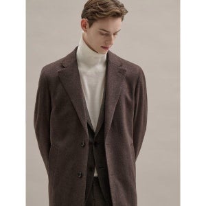 갤럭시 GALAXY Prestige 캐시미어 체스터 코트 브라운 GA5930P03D 1053680