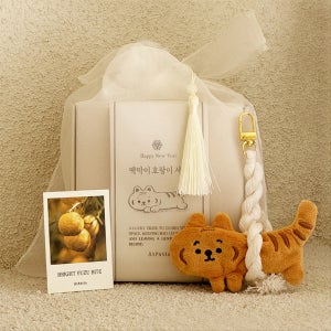 명주실 액막이 호랑이 퍼퓸 키링 샤쉐, ASPASIA 디퓨저 & 점보 꽃다발