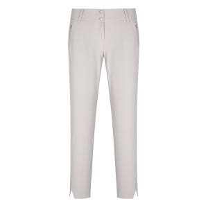 [팬텀] 여성 밑단 포인트 솔리드 팬츠 221A2PT351_BG