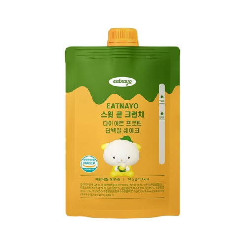 소울네이처푸드 있나요 스윗 콘 크런치 다이어트 프로틴 단백질 쉐이크 , 40g, 1개