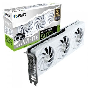 팰릿 PALIT 지포스 RTX 5070 WHITE OC D7 12GB 이엠텍 VGA 그래픽카드