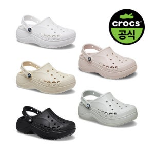 [TAG가 79,900원]크록스 여성 바야 플랫폼 클로그 5종 택1 (26SWCL208186)