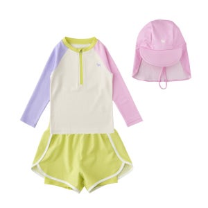 와플칼라블럭 수영복SET (26940-621-54)