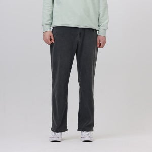 잠뱅이 공용) 그레이칼라 오비안밴드 바이오스톤 솔트 탈색워싱 TG핏_AN1DTG246-GY