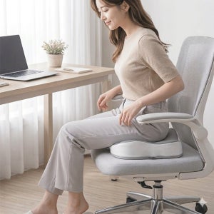 BNS 무중력 구름방석 2개 메모리폼 쿠션 방석 차량용 수험생 사무실 쇼핑온 홈쇼핑