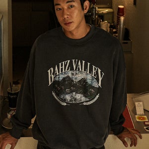 캐럴 피그먼트 맨투맨[GOAT 빅사이즈]