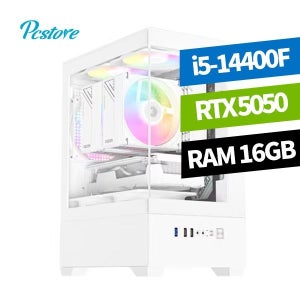 피씨스토어 일사천리 게이밍PC i5 14400F RTX5050 (16GB, M.2 500GB)