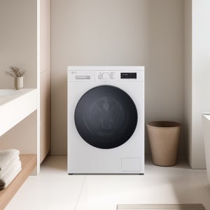 LG전자 트롬 9kg 드럼세탁기 FY9WT 건조겸용 상판있음 화이트 인버터 DD모터