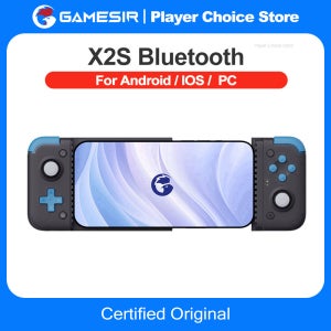 GameSir X2s Bluetooth X2s 휴대 전화 게임 컨트롤러 게임 패드 게임 패드 PC, Android iPhone iOS 용 홀 효과 스틱 포함