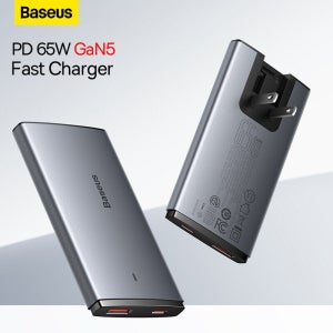 Baseus 고속 충전 4.0 타입 C 휴대용 여행용 충전기, 65W GaN 5 Pro USB C 충전기, PD 3.0, 아이폰 14, 13, 맥북용