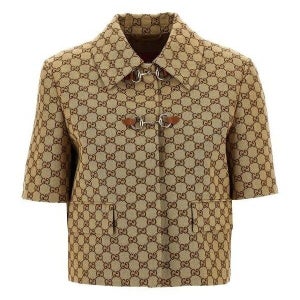 라프리마 구찌 GG 홀스빗 캔버스 자켓 820434 Z8BZF 2580