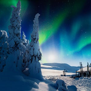 노르웨이 오로라 금까기 -  트롬쇠 오로라 헌팅투어 제공