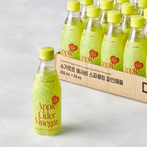 [슈가로로] 애사비 스파클링 파인애플 (350mL X 24개)