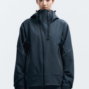[코오롱스포츠][KOLON SPORT]WM 남녀공용 익스퍼트 스톰플리스 소프트쉘 재킷(8UJJX26102DGY)