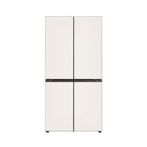 LG전자 LG 디오스 오브제컬렉션 4도어 냉장고 Fit&Max M626GBB032 [613L,베이지]