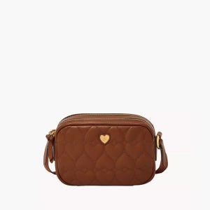 파슬 대니 하트 패턴 크로스백 ZB11181388 여성 Danni 가죽 Brown 151676553