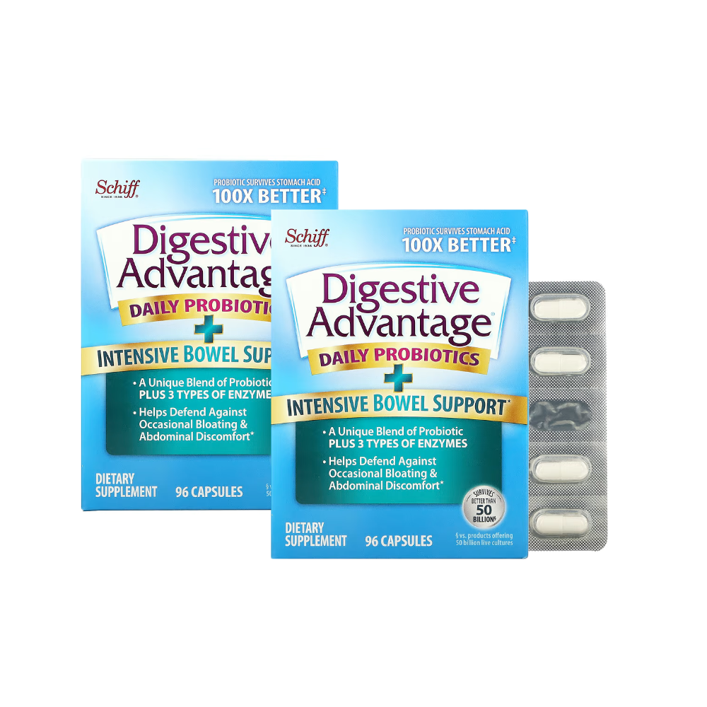 <b>쉬프</b> 소화 유산균 프로바이오틱스 10억CFU 96캡슐 2세트 단백질 탄수화물 <b>지방</b>소화효소