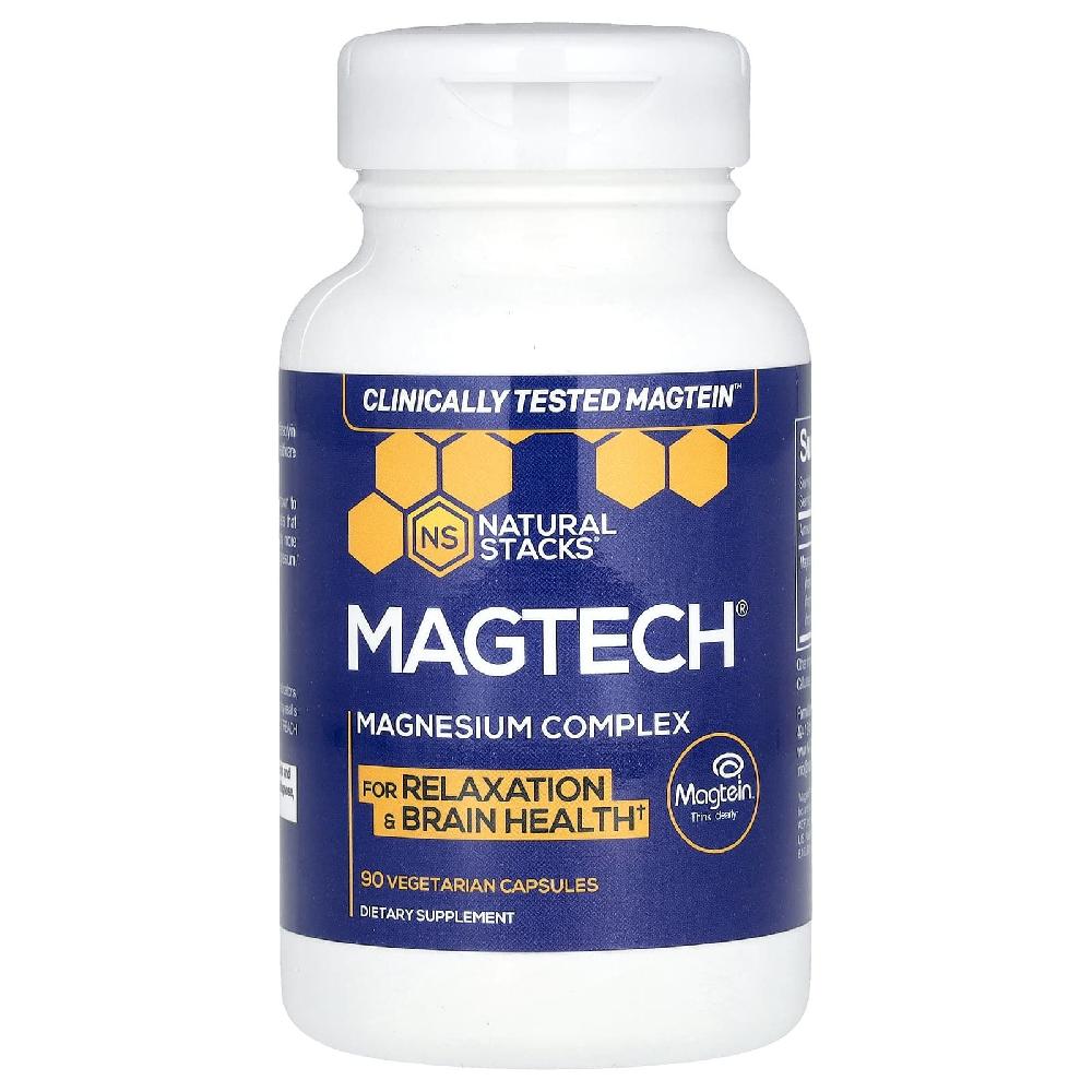 내추럴 스택스 <b>MagTech 마그네슘 컴플렉스</b> 90정