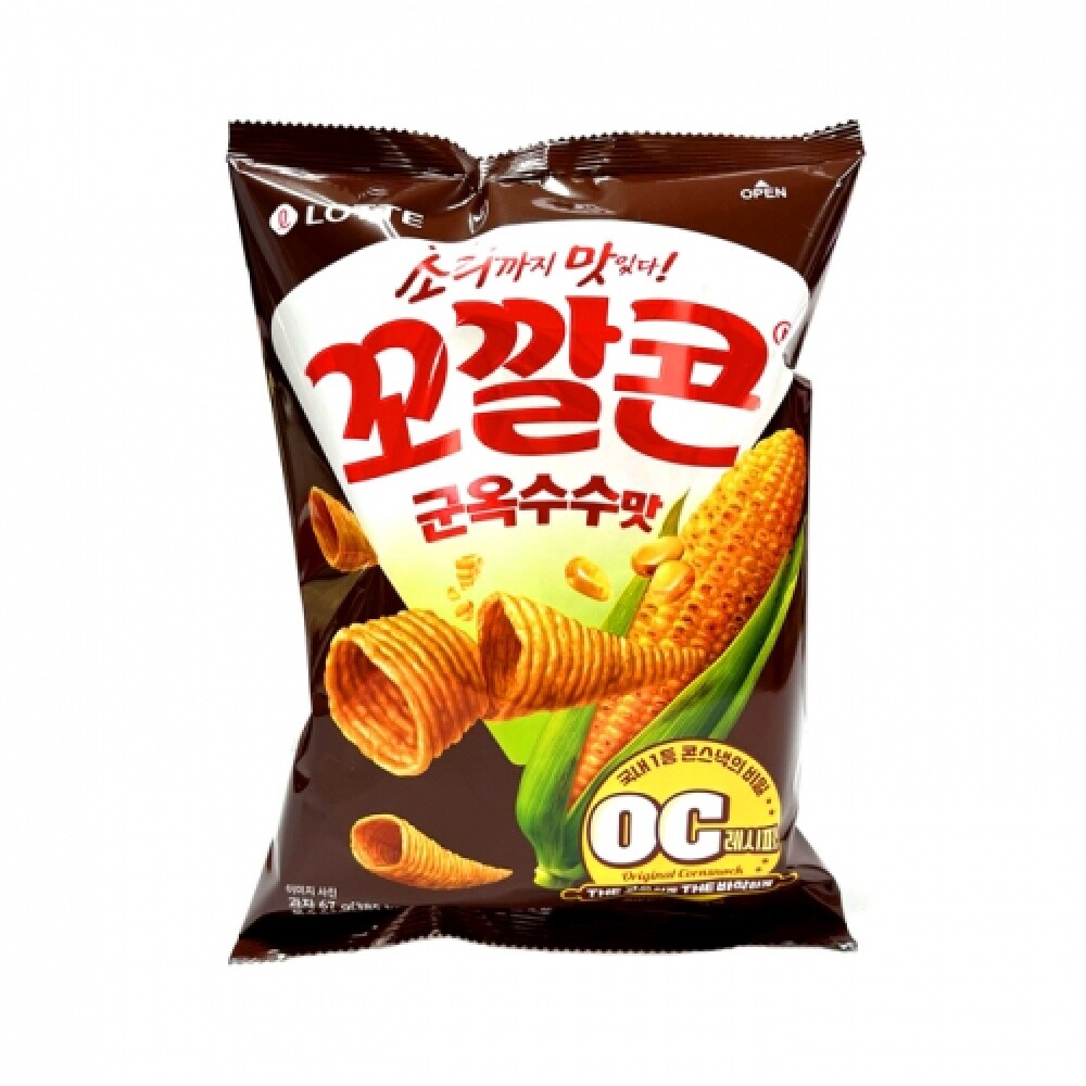 롯데 꼬깔콘 군옥수수맛 콘스낵