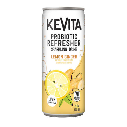 케비타 프로바이오틱 스파클링 <b>드링크 레몬 진저</b> 355ml 6개
