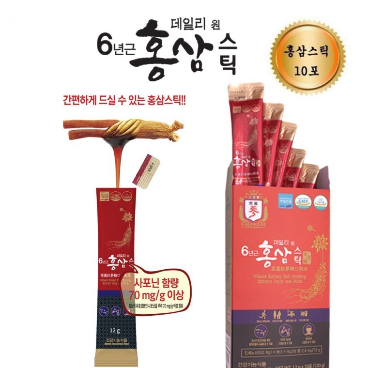 데일리원 홍삼스틱 제품 이미지