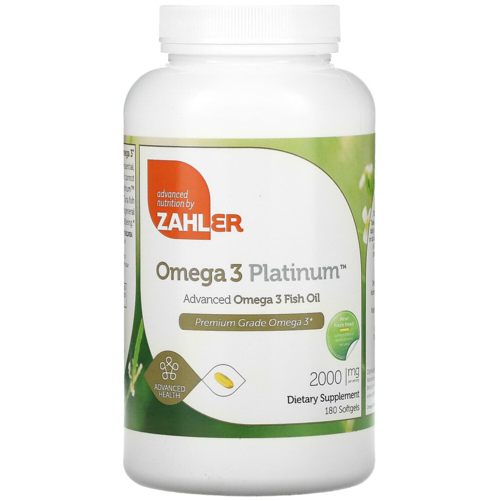 잘러 오메가 3 플래티넘 <b>Omega 3 Platinum 2000mg</b> 180정
