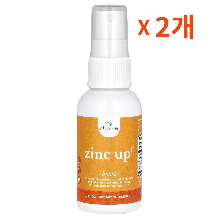 NB퓨어 아연 <b>징크 업</b> 뿌리는 액상 60ml Zinc 비타민C