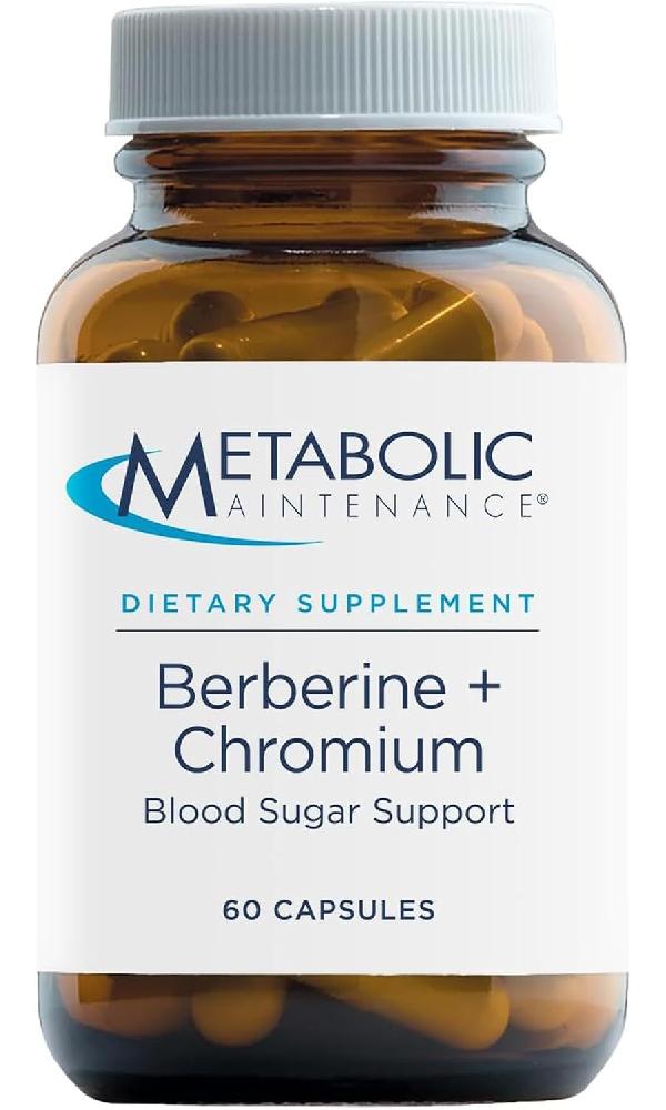 메타볼릭 베르베린 크로뮴 Berberine <b>Chromium</b> 블러드 슈가 서포트 캡슐 60정