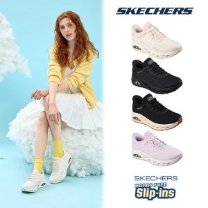 스케쳐스 26SS 최신상 여성용 우노 글라이드 슬립인스 워킹화 TV상품