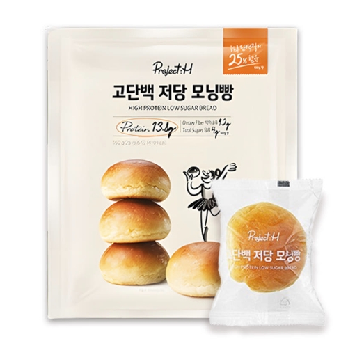 프로젝트에이치 고단백 저당 모닝빵 성분 분석